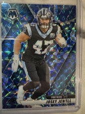 2025 Panini Mosaic - Josey Jewell #248 Reactive Blue Mosaic Prizm