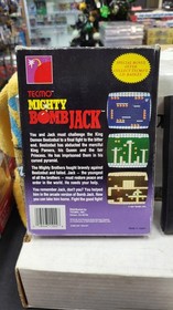 VIDEOJUEGO MIGHTY BOMB JACK NINTENDO NES EN CAJA SIN MANUAL CON PROTECTOR