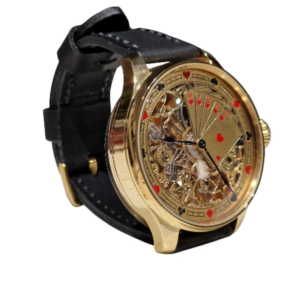 Reloj Esqueleto Edición Limitada 48mm Basado en un Movimiento de Reloj de Bolsillo Suizo Foto 3 de 4