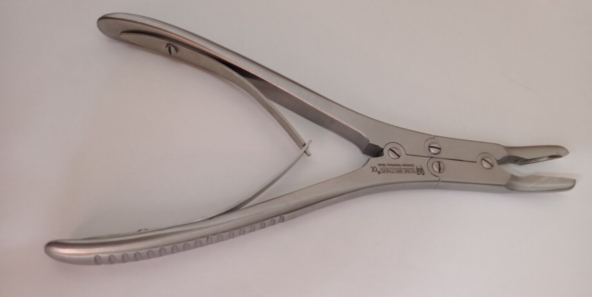 Pinza Rongeur Per Osso Ruskin 7,5 Cm, Morso Dritto 5mm Doppia Azione In N 313019 - Foto 11