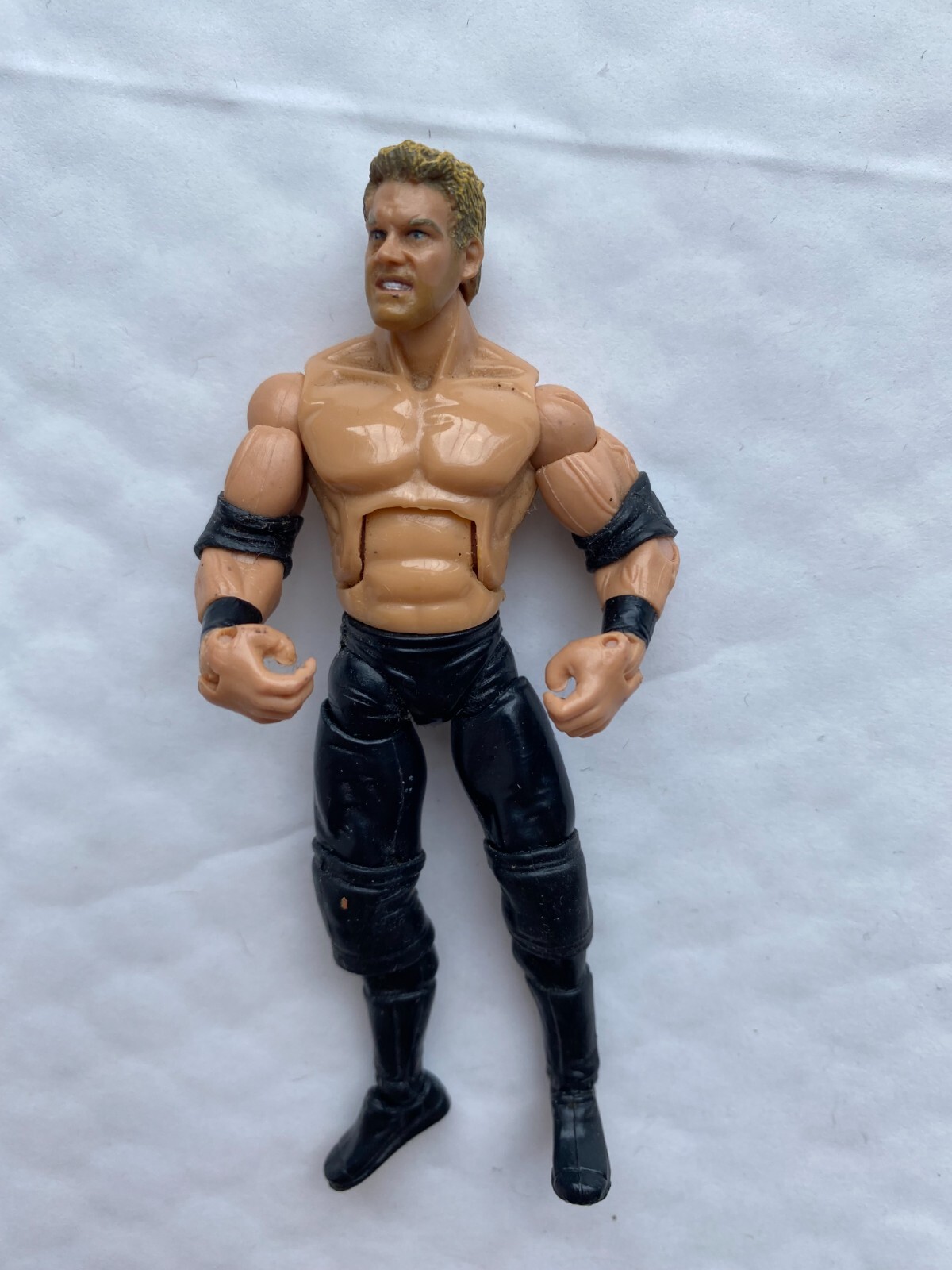 WWE CHRIS JERICHO JAKKS BUILD N' BRAWL WRESTLING DELUXE ACTION FIGURE SERIES 4