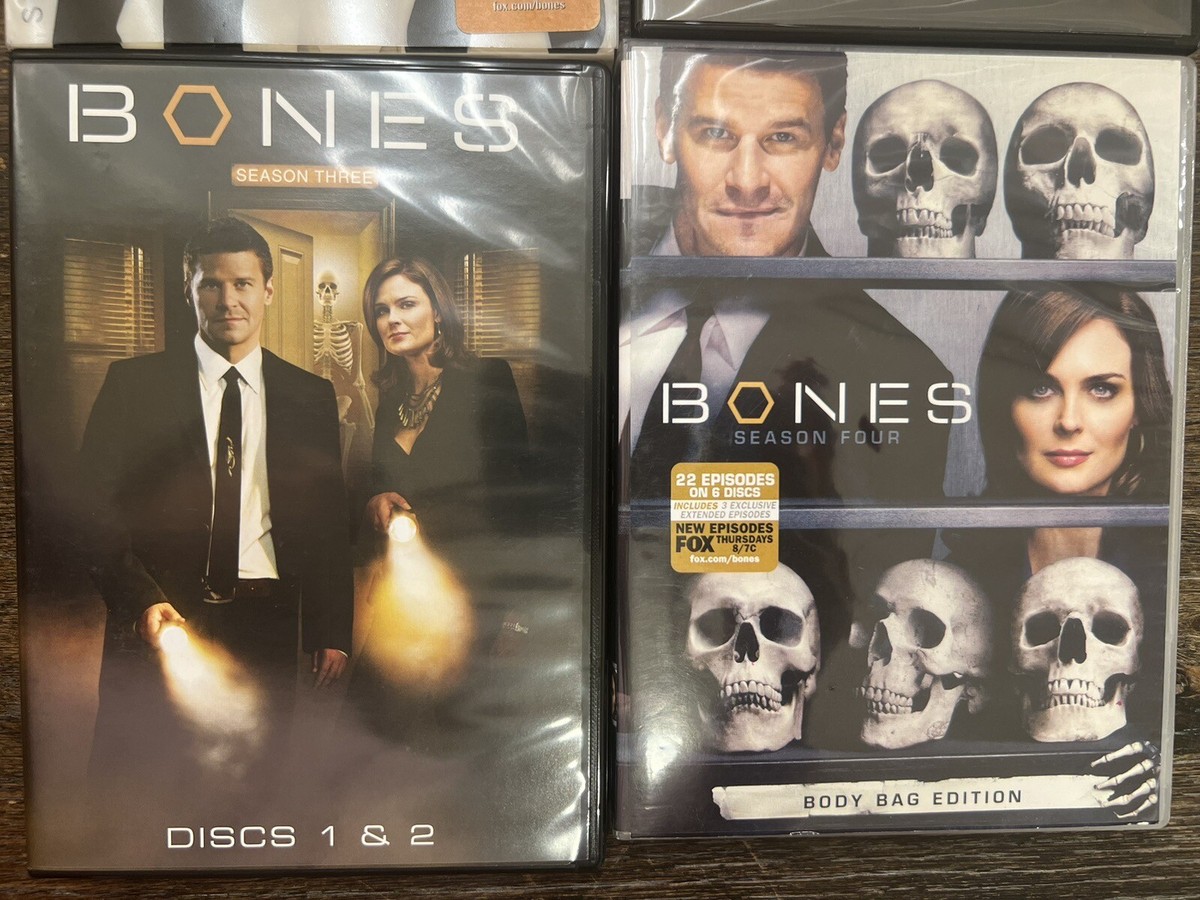 Bones DVD Seasons 1-4 Complete, Good Condition | eBay
