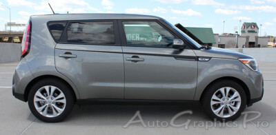 Body Stripes Decals ENSOUL PRO Vinyl Graphics fits 2014-2019 Kia Soul by AGP