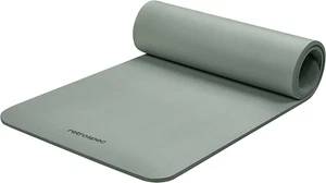 Retrospec Solana Yoga Mat 1/2" Thick W/Nylon Strap for Men & Women - Non Slip Ex