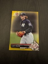 2017 Bowman Prospects Retail Yellow Parallel #BP16 CLINT FRAZIER Baseball Card