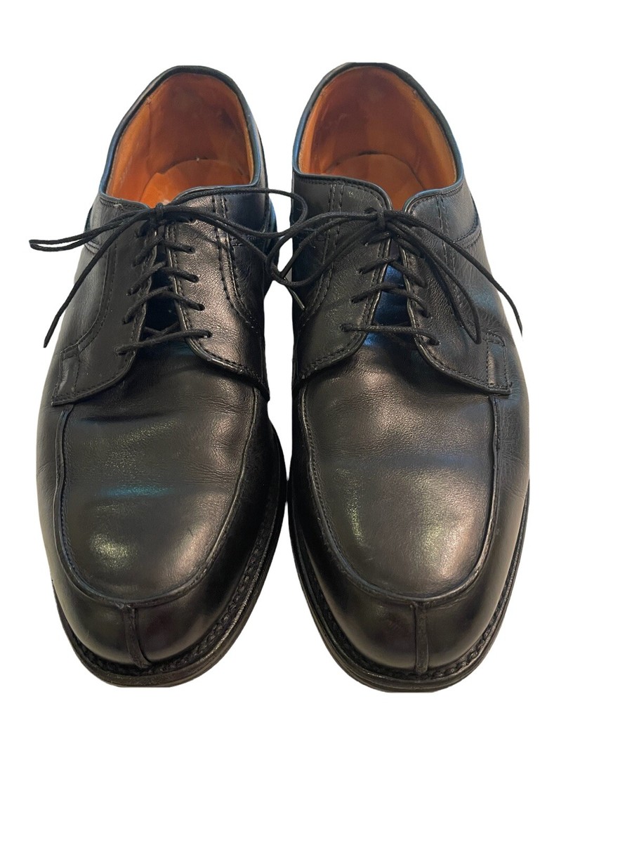 ALLEN EDMONDS BLACK SPLIT TOE OXFORDS, SIZE 8 1/2D | eBay