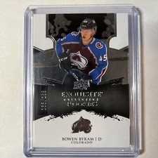 2021-22 Upper Deck Ice Hockey Bowen Byram Exquisite Rookies #133/299 RC