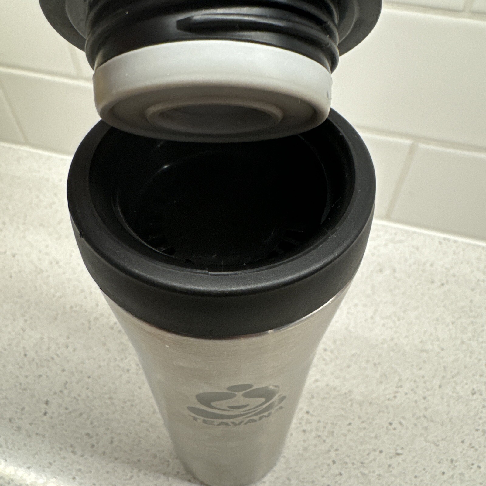 Teavana Tea Infuser Mug Stainless Thermo Travel Tumbler Complete eBay