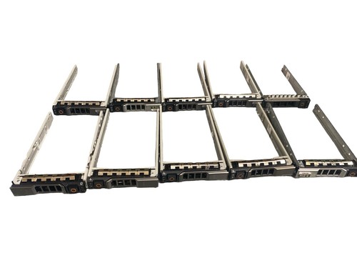 Dell NTPP3 0NTPP3 2.5" HD Caddy with screw R730XD R930 R430 R630 LOT OF 10 - 第 1/4 張圖片