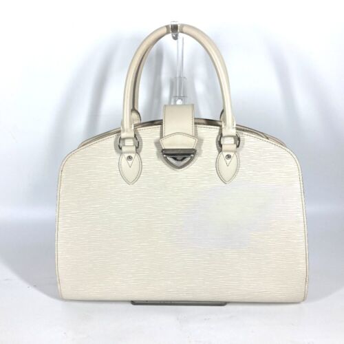 LOUIS VUITTON M5904J Epi Pont Neuf GM Shoulder Bag Hand Bag Epi Leather White