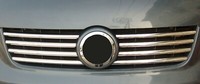Edelstahl KüHlergrill Leisten Chrom FüR VW T5 Transporter 2003-2009