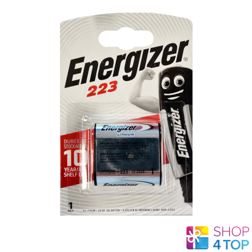 ENERGIZER 223 CRP2 LITHIUM BATTERY 6V DL223 EL223AP EXP 2027 NEW eBay