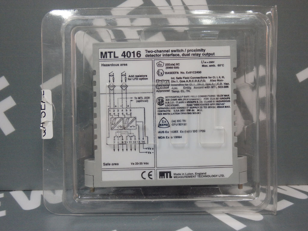 Détecteur barrière Honeywell 51191699-100 mtl4016 switch prox de sécurité