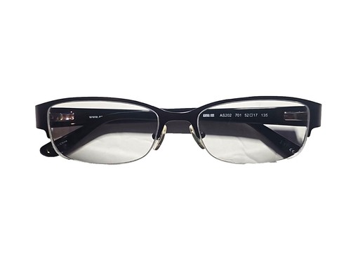 Anna Greco Tan Full Rim Italian Designer NWOT Eyeglasses  display picture 3