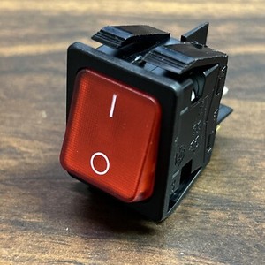 2E-Z1858 Switch - Star 2E-Z1858 Sw Dpst 20A/125V Red Lght