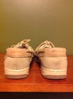 Maui Island Boat Shoes Tan Suede Gold Glitter Slip On Docksiders Women’s Sz 5M — photo 3