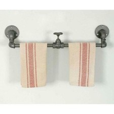 Industrial Towel Rack with Valve