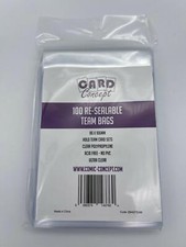 Card Concept - Re-sealable Team bags 86 x 114mm