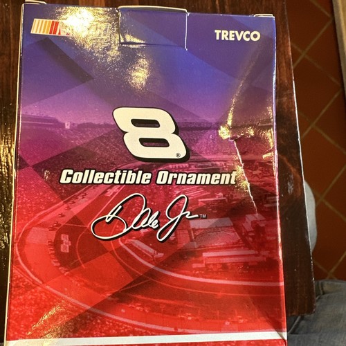 Nascar # 8 Dale Earnhardt Jr. 2006 Collectible Ornament Box Sacle 1:64 Trevco - Picture 3 of 4