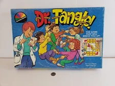 Vintage 1987 Dr. Tangle Board Game by Selchow and Righter Complete