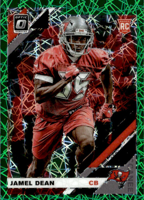 Jamel Dean Panini Donruss Optic #135 Green Velocity