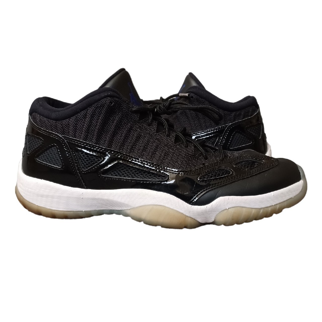 Jordan 11 Retro Sneakers Mens Black Low IE Space Jam 2019