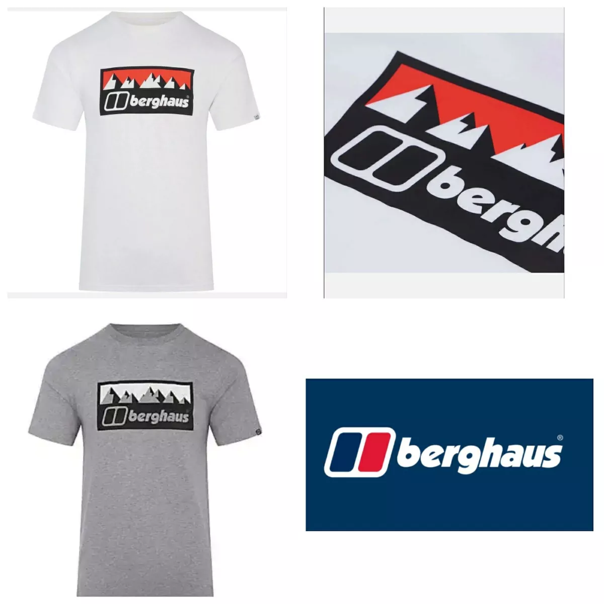 white berghaus t shirt