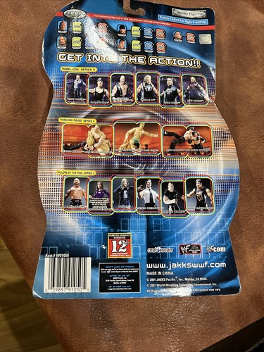 WWF Sunday Night Heat Stone Cold Steve Austin Rebellion Series 3 Jakks Pacific - Picture 5 of 6