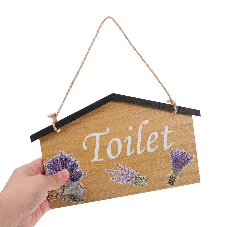 Indoor Wall Decor Toilet Ornament Bathroom Art Restroom Sign eBay
