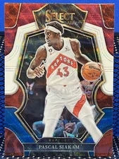2022-23 Panini Select PASCAL SIAKAM Tri-Color Prizm Toronto Raptors Premier