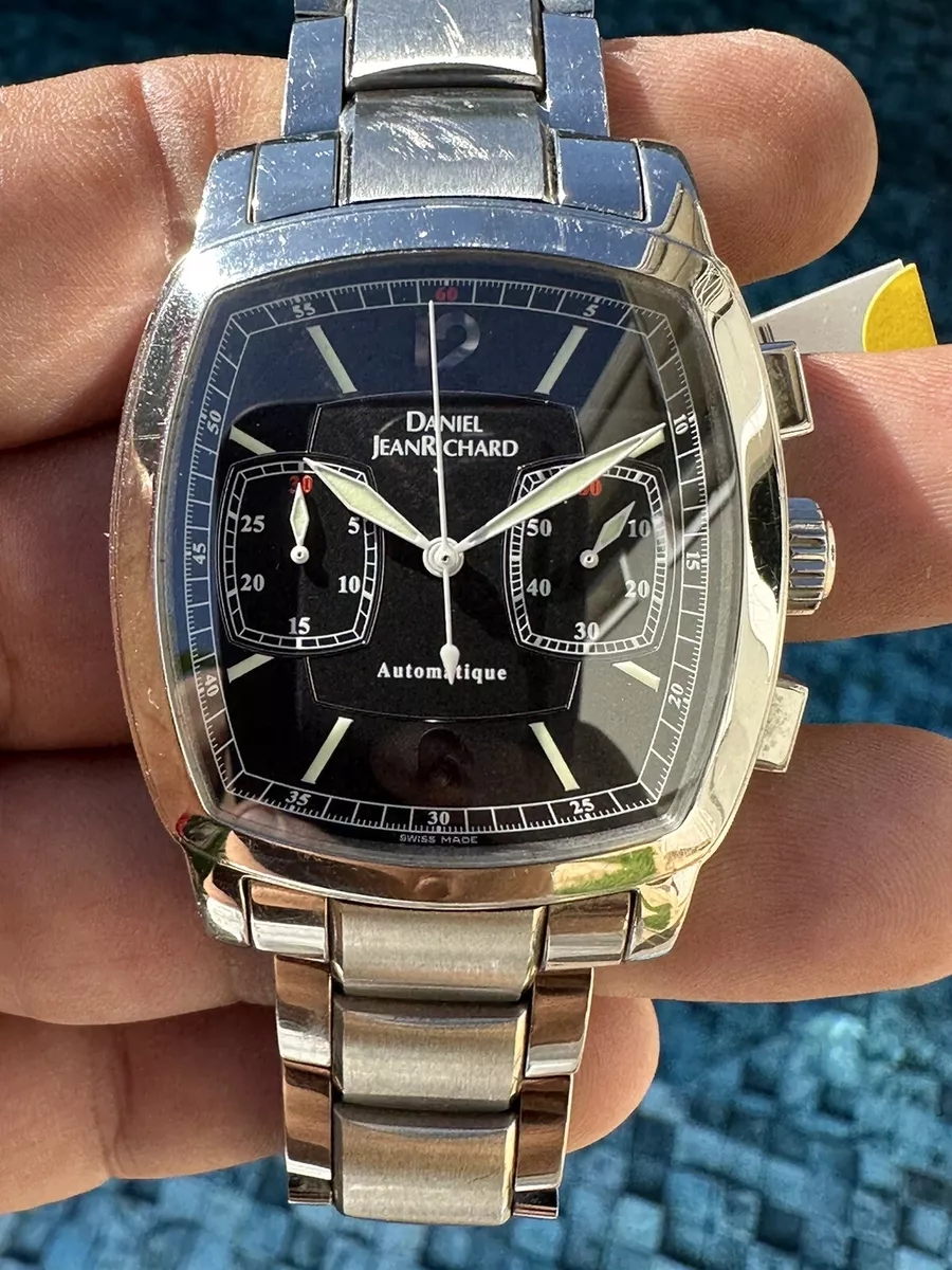 Incroyable montre chronographe automatique cran Daniel JeanRichard r f. 30016 l