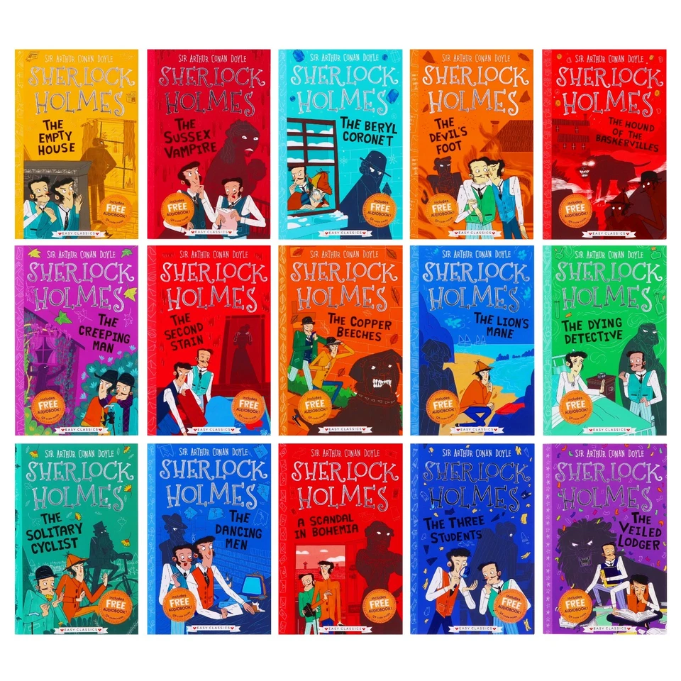 The Sherlock Holmes Children’s Collection 30 Books Box Set - Ages 7-9 -Paperback - Image 2 of 4