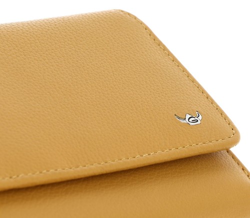 Golden Head Madrid RFID Protect Zipped Billfold Coin Wallet Geldbörse Gamboge - Bild 6 von 9