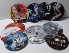 LOTTO 10 FILM THRILLER DVD ORIG. SENZA CUSTODIA + CAKE BOX TITOLI IN DESCRIZIONE