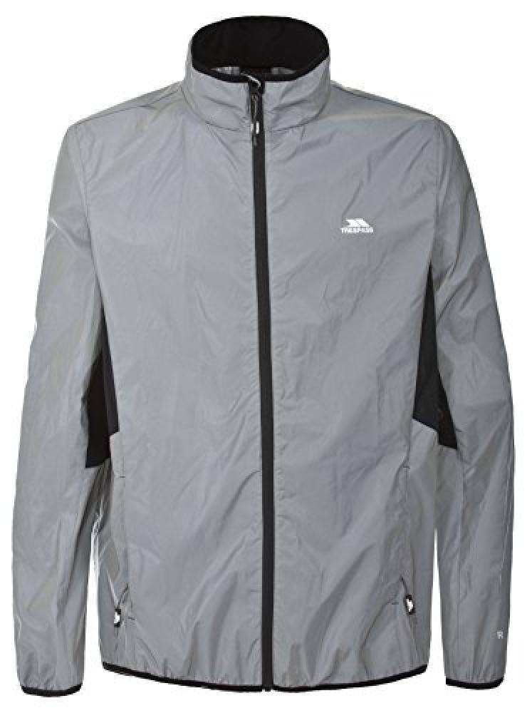 (TG. XXS) Trespass da Uomo Zig Active Jacket, Uomo, Zig, Silver Reflective, XXS
