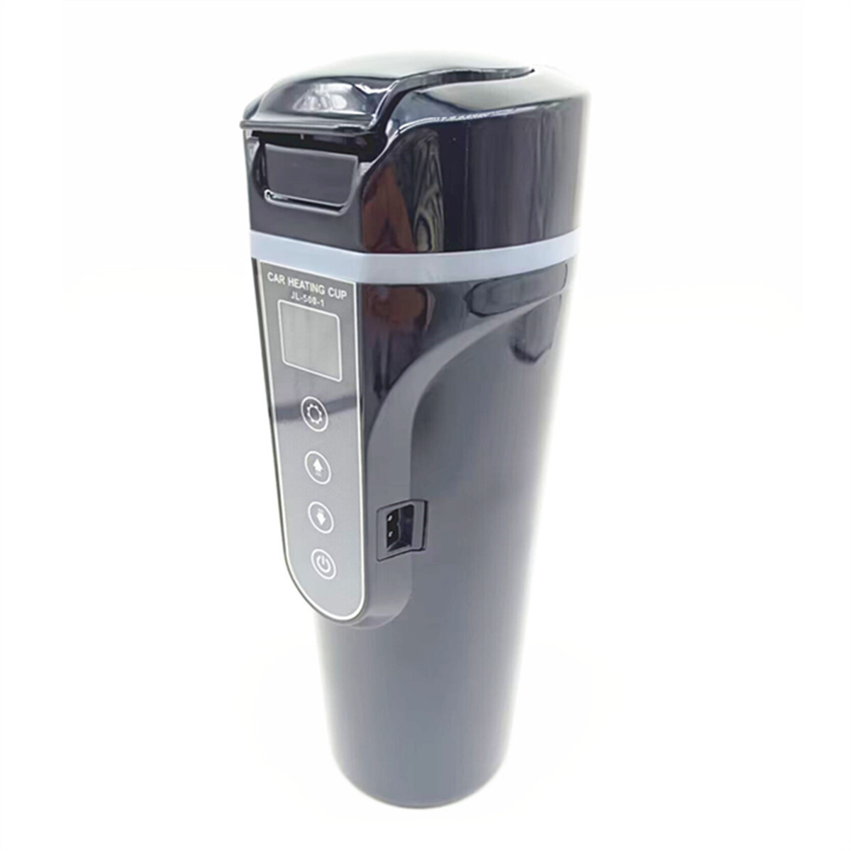 LCD Display Car Electric Kettle Heating Cup Coffee Mug Tea Water Warmer 12V/24V-image