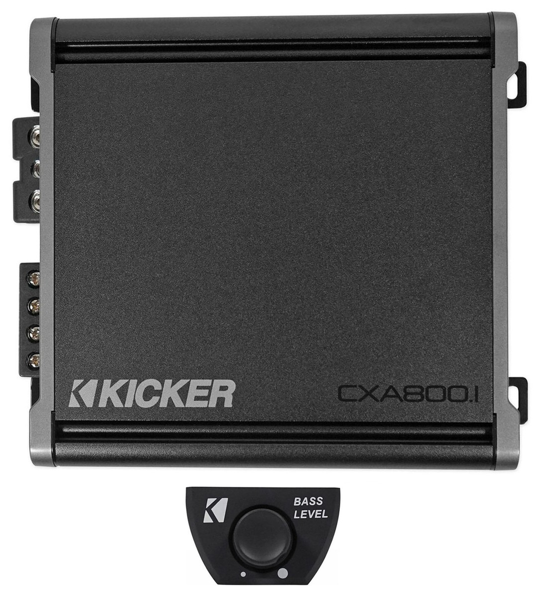 KICKER 46CXA8001 CXA800.1 800 Watt Mono Class D Car Amplifier Amp+