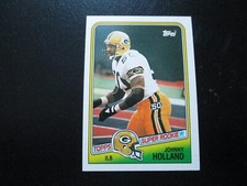 JOHNNY HOLLAND 1988 TOPPS FOOTBALL ROOKIE CARD # 322 EXMT. rookie card picture