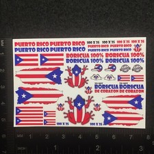 Clear 164 Waterslide Decal For Jdm Vw Silverado Puerto Rico Boricua 100 Clear 164 Waterslide Decal For Jdm Vw Silverado Puerto Rico Boricua 100