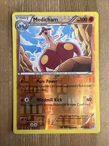 Medicham - 80/160 - Holo Rare - Reverse Holo VLP English Pokemon Primal Clash