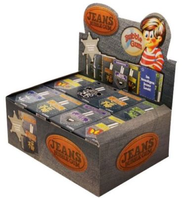 Dok Jeans Kaugummi Zigaretten - Tutti Frutti - 32 Packungen