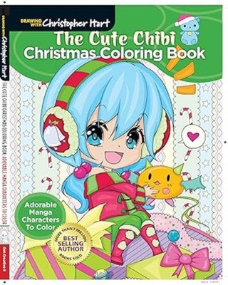 The Cute Chibi Christmas Coloring Book: Adorable Manga Characters to Color, New 