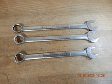 Craftsman Tools Usa 3pc Sae Vv Combination Wrench Set 44707 44706 44705