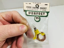 Perfect Parts P439 House Lighting Bracket and Clear Bulb ~ BRAND NEW in PACKAGE