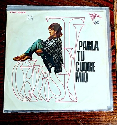 I'LL NEVER FALL IN LOVE AGAIN CHRISTY BRUNO NICOLAI 7'' PARLA TU CUORE MIO COVER