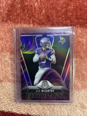 2025 Mosiac JJ McCarthy Visionary SSP Case Hit ( Color Match)