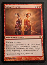 MTG Card - 1x Splinter Twin - Rise of the Eldrazi - LP - Magic The Gathering 165