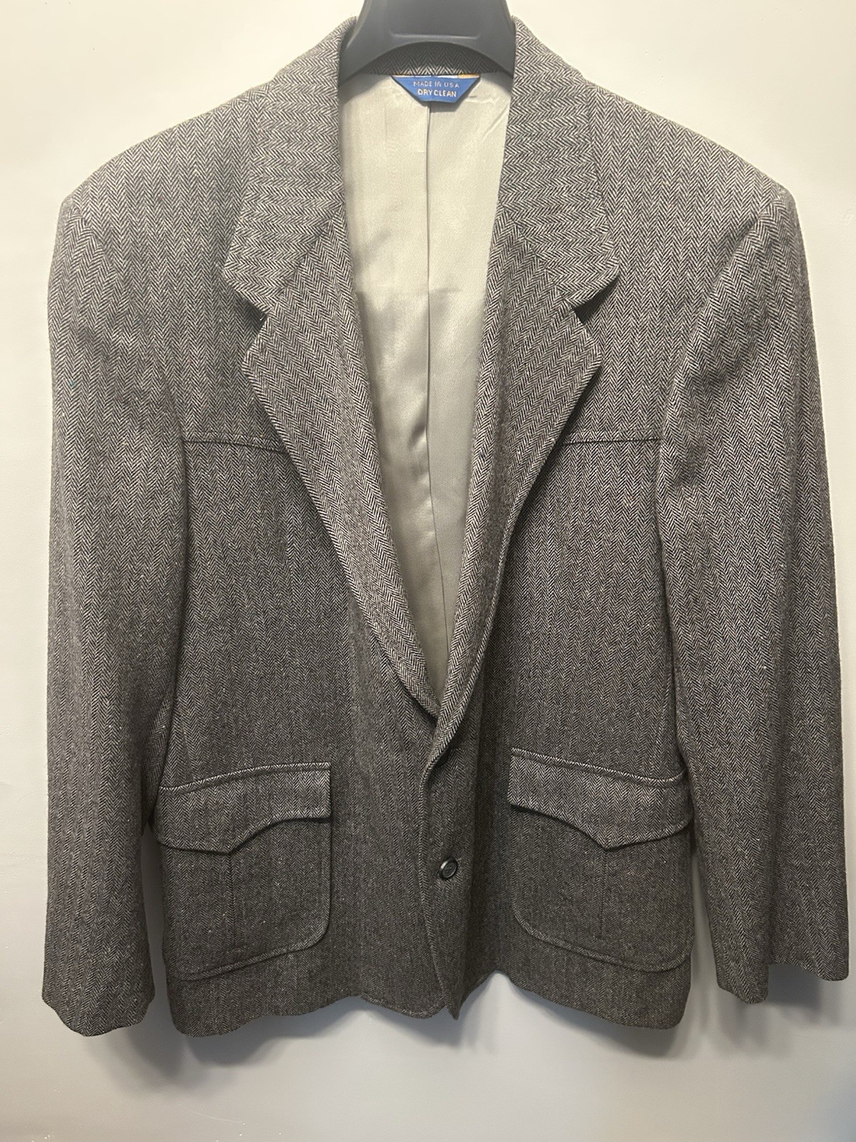 Pendleton 100% virgin wool western suit / coat wi… - image 1