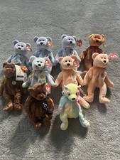 Ty Beanie Babies -Group Of 10
