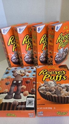 KAWS x Reese s Puffs Cereal Box 11.5 oz Limited Edition-Sealed 1 Box Only